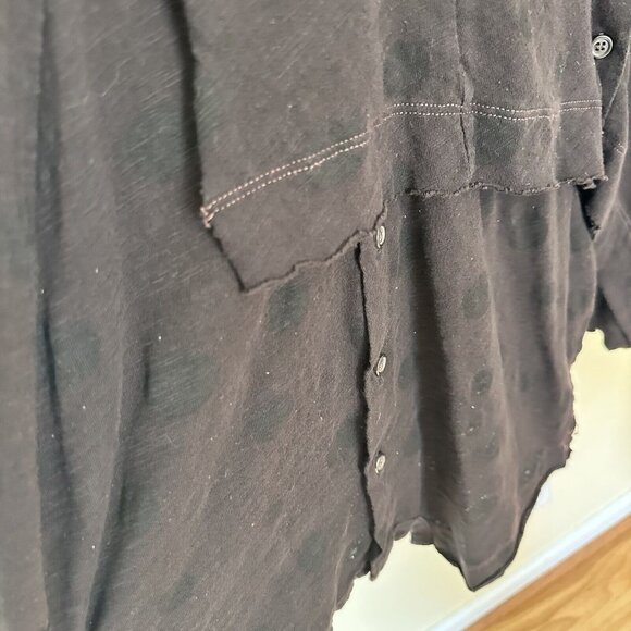 Rundholz  Womens Layered Dark Brown Long Sleeve  Dress /Tunic - Picture 6 of 10